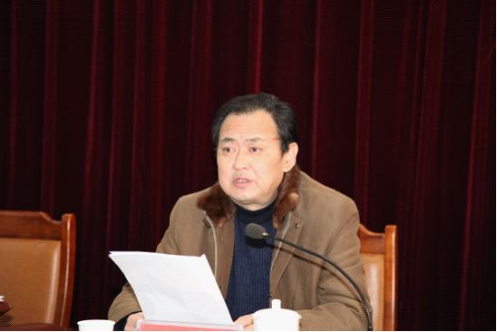 校党委委员、副校长马健讲话