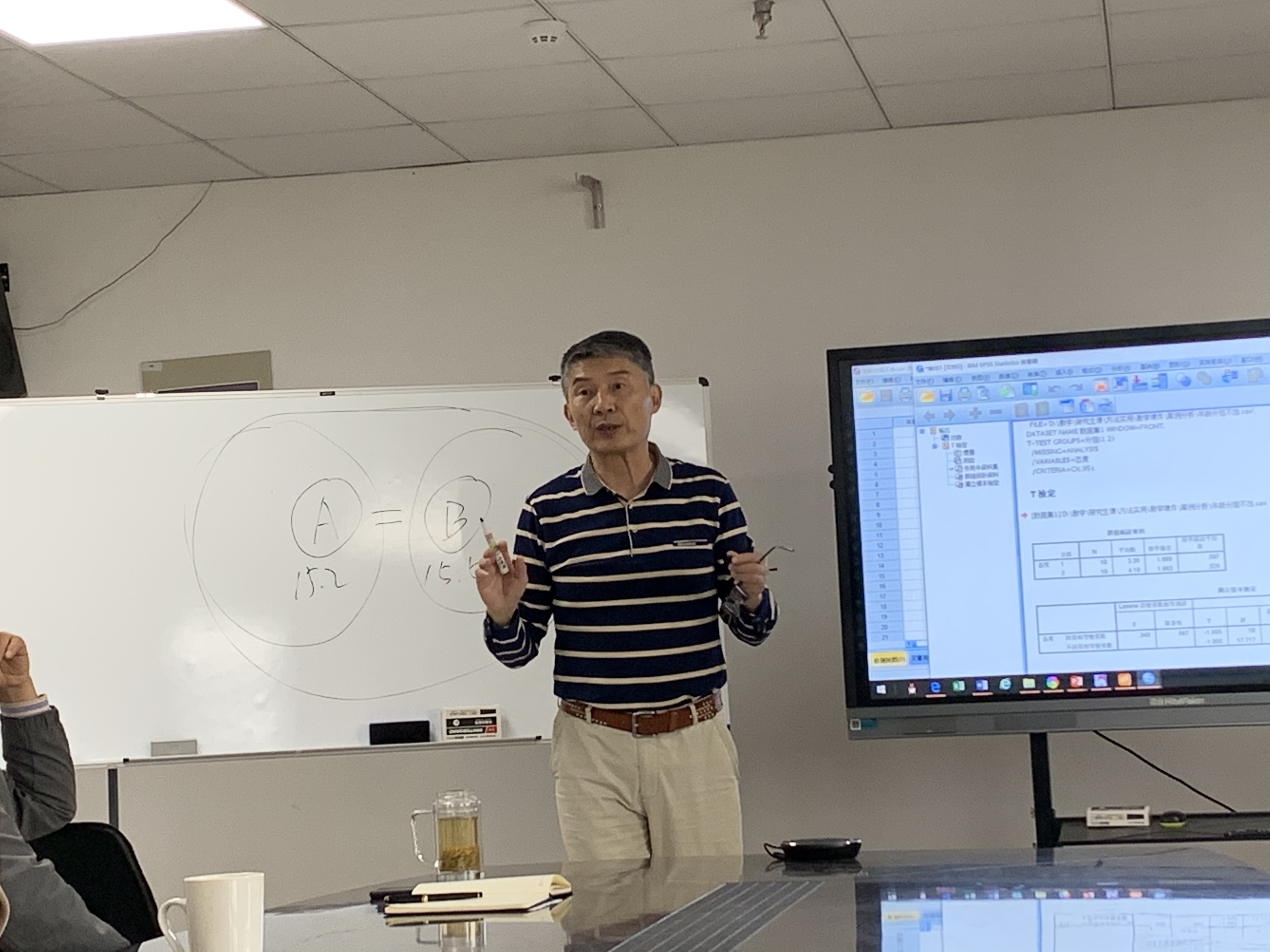 南京师范大学阿英嘎教授应邀来体育学院举办讲座